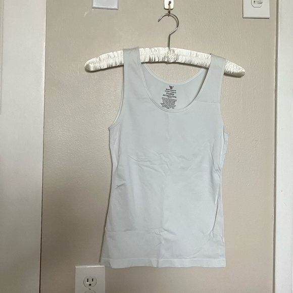 Worthington Suitable Seamless Small/Medium S/M White Tank Top Women's - Picture 1 of 6
